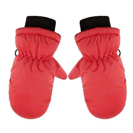 

QYZEU Girls Mittens Winter Boys Ski Gloves Age 5 Snow Winter Skiing Toddler Baby Gloves Mittens Mittens Water-Proof Boys Toddler for Girls Gloves Kids Kids Gloves Mittens