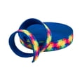 thumbnail image 4 of Country Brook Design - Kaleidoscope Ribbon on Royal Blue Nylon Webbing (1 Inch, 20 Yards), 4 of 4