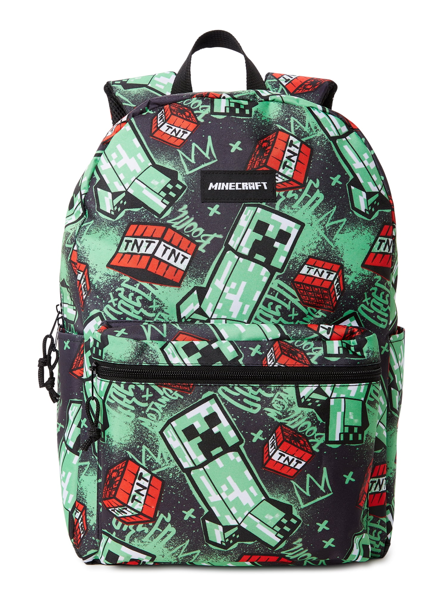 Minecraft TNT Printed Green Black - Walmart.com