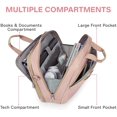 thumbnail image 3 of Sac pour Ordinateur Portable 17,3 Pouces, IBAOLE Mallette Extensible Sac pour Ordinateur Hommes Femmes Verrouillable, 3 of 8