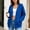 Blue, variant on Women's Oversized Zip Up Hoodie Long Sleeve Drop Shoulder Hooded Sweatshirt with Pockets Casual Spring Top