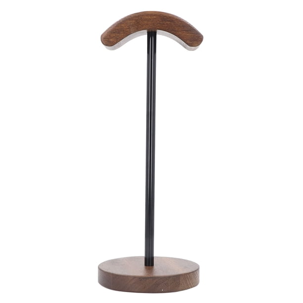Estante Para Auriculares, Soporte De Madera Resistente Para Auriculares, Marco De Metal, Estilo Elegante Para Auriculares Gradolabs