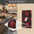 thumbnail image 5 of Light Switch Cover Switch Plate Outlet Cover Plug Cover for Electrical Unused Outlet Cover Red Roses and Hearts Pattern, 5 of 6