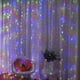 thumbnail image 2 of Guirnalda de luces LED USB de 300 luces, 3 m x 1 m, 8 modos de iluminación, ideal para decorar ventanas, Navidad, bodas, cumpleaños, hogar y patio., 2 of 5