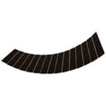 thumbnail image 3 of 15 Pcs Stair Treads Non Slip Soft Dirt Resistant European Style Pattern Stair Tread Mat CarpetBrown European Embossing, 3 of 5