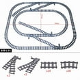 thumbnail image 3 of City High-tech Trains Flexible Tracks Forked Straight Curved Rails Crossing Switch Building Block Bricks Creative Toys for kids, 3 of 10