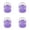 Purple, variant on HomelyJoy Candy Box, Blue Baseball Cap Shaped Plastic Storage Case, Creative Hat Gift Box Container for Birthday Wedding Party Favor, 3.34x1.57 Inch, 2 Pack