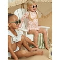 thumbnail image 5 of Modern Moments by Gerber Baby and Toddler Girl Peplum Ruffle Rashguard, Sizes 0/3M - 5T, 5 of 13