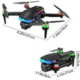 thumbnail image 5 of TOPRenddon 1080P Screen Drone with Brushless Motor - Foldable RC Quadcopter under 250g for Adults/Kids, 15Min Flight, Obstacle Avoidance, Altitude Hold, Carry Case, 5 of 9