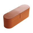 thumbnail image 1 of Bearachild Amplia gama de usos de PU, funda para Estuche portátil, bolsa para secador de pelo supersónico, PU Premium de gran capacidad Almacenamiento y organización del hogar Marrón, 1 of 6