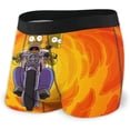 thumbnail image 1 of Anime Homer Jay Simpson Men's Boxer Briefs Microfiber Soft Stretch Custom Cartoon Anime, 1 of 4
