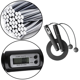 thumbnail image 3 of Peso electrónico inalámbrico/de longitud ajustable con contador de fitness, cardio Ofspeizc CPB-DE-SSW1188-4, 3 of 5