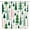 Green Pink Golden, variant on Christmas Tree RV Shower Curtain Green Pine Tree Snow Winter Holiday Forest Watercolor Rustic Nature Scenery Small Stall Bathroom Decor Curtain with Hooks,36" Wx70 H