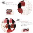 thumbnail image 3 of Makeup Box, Transparent 4 Tires Nail Polish Display Holder  For Desk, 3 of 5