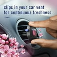 thumbnail image 5 of Febreze AUTO Air Freshener Vent Clip Cherry Blossom Scent (2 Pack), 5 of 5