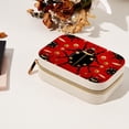thumbnail image 7 of Ladybird Velvet Portable Jewelry Box with Removable Compartment - Ideal Bracelet Holder and Necklace Organizer - Gift, 7 of 7