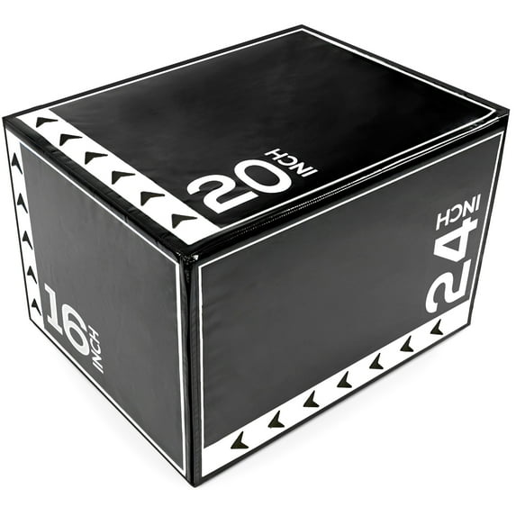 Open Box BalanceFrom 10lb Versatile 3 in 1 Plyometric Jumping Exercise Box