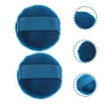 thumbnail image 4 of 2PCS Supple Round Powder Puff Simple Replacement Dry Powder Puff Makeup Tool, 4 of 8