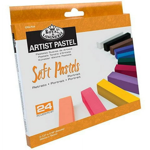 Royal & Langnickel Soft Pastels Artist Pack - 24 Assorted Colors
