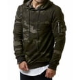 thumbnail image 4 of Chandail à Capuchon Homme Polaire Chaud Chandail à Capuchon Camouflage Chandails en Molleton chandail Manteaux Design Raisonnable Beau Chandail à Capuchon Résistant à la Saleté, 4 of 5