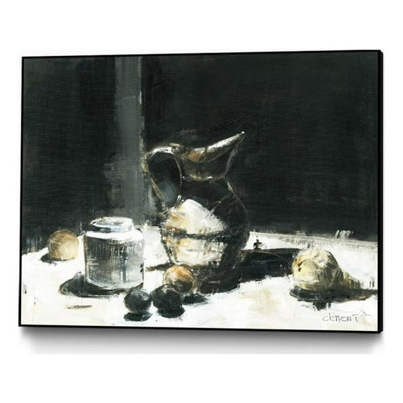 Giant Art Canvas  40x30 Nature Morte I Framed in Multi-Color