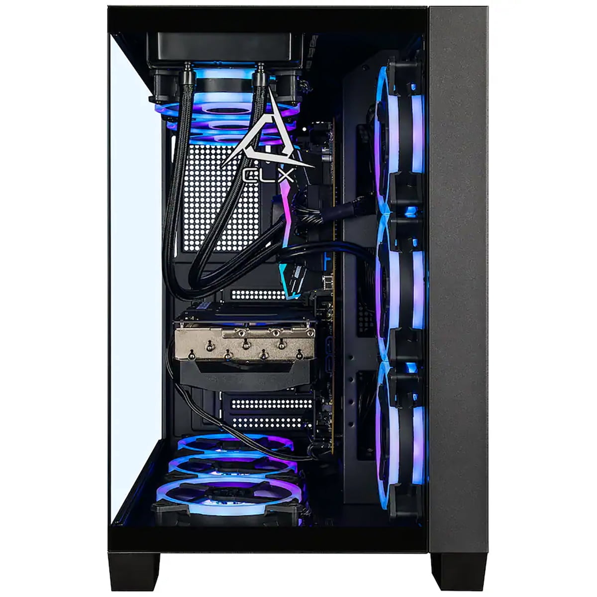 CLX Set Gaming PC AMD Ryzen 7 9800X3D, 32GB DDR5, GeForce RTX 5080, 2TB SSD Windows 11 Home