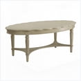 thumbnail image 3 of Antique White French Style Coffee Table with Bottom Shelf – Durable Storage for Living Room, 3 of 5