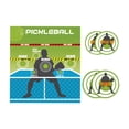 thumbnail image 1 of Pickleball Pad Pickleball Padt Pickleball Pickleball Training Poster Mat para el gimnasio de patio al aire libre, 1 of 8