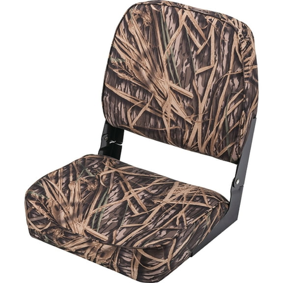 Wise Low Back Camo Boat Seat