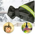 thumbnail image 3 of Bxaolu 4Pack Outdoor Faucet Covers for Winter,6.7"H x 8.3"W Outdoor Water Faucet Cover Socks for Winter Freeze Protection Pipe Insulation Reusable Waterproof Insulated Spigot Backflow Cover, Black, 3 of 8