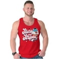 thumbnail image 5 of Tootsie Owl USA Stars and Stripes Tank Top T Shirts Men Women Brisco Brands X, 5 of 6