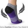 thumbnail image 3 of Colorfut Women's 6-Pairs Low Cut/No Show Athletic Sport Socks, 3 of 7