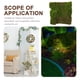 thumbnail image 3 of Césped artificial, musgo falso, adorno artesanal para jardín, patio, decoración de césped artificial., 3 of 8