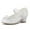 White, variant on Kushyshoo White Girls Dress Shoes Mary Jane 1.5in Low Heel Pumps Wedding Party Princess 11M