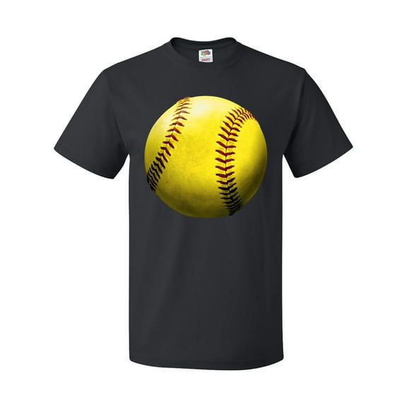 Inktastic Yellow Softball T-Shirt