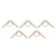 thumbnail image 1 of Wire Clay Cutter, Wooden Handle 5PCS High Hardness Fine Processing Pottery Cutter Tool Rustproof Easy To Operate  For Sculpture Crafts ANGGREK Stainless Steel Wire Clay Cutter, 1 of 8
