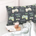 thumbnail image 6 of Kll Gamers Pillow Covers Envelope Closure,Super Soft And Cozy Fuzzy Fleece Pillow Case Cover 20"X30", 6 of 8