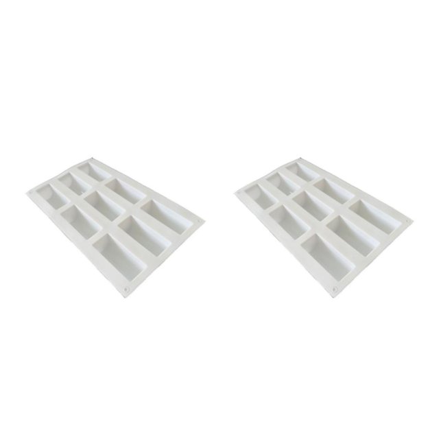 Toystoory Gel de sílice Amplia gama de aplicaciones Bandeja para moldes de hielo Artículos para hornear Fiestas y eventos Simple como se como se muestra 2piezas