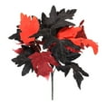 thumbnail image 2 of Skegnu Halloween Thanksgiving Decorations Maple Leaves Stems Artificial Leaves Silk Maple Leaves Fall Bouquet For Artificial Plants Fall Floral Arrangements Halloween Decor Family Gifts, 2 of 6