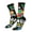 3 Black, variant on I Love With Autism Pattern Sport Socks for Women and Men Crew Socks Sporty Calf Socks Casual Socks