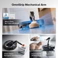 thumbnail image 3 of Roborock Saros Series Z70 Robot Vacuum and Mop, OmniGrip Arm, AI-Powered, 22,000Pa, 3.14’’ Ultra Slim, FlexiArm Riser Technology, AdaptiLift Chassis, Obstacle Avoidance, Auto Mop Washing & Drying, 3 of 10