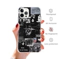 thumbnail image 2 of Rock Band Case for iPhone 12 Pro,Aesthetic Art Design Pattern TPU Shock-proof Cover Case, 2 of 5