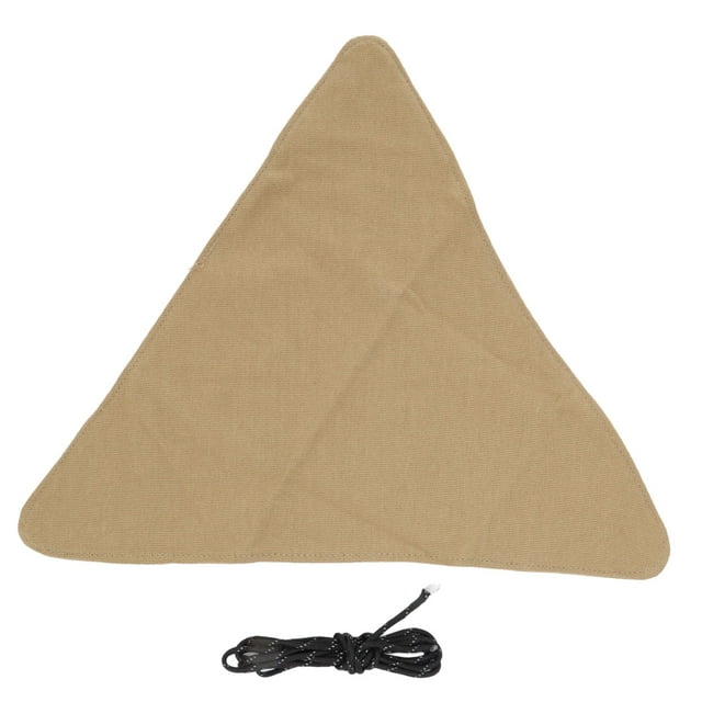 Tripod Stool Cloth, Anti Scratch Material High Strength Foldable Camping Stool Cloth With Rope For Outdoor Camping For Fishing For Hiking Khaki
