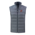 thumbnail image 2 of Men's Cutter & Buck Steel Portland Sea Dogs Evoke Hybrid Eco Softshell Recycled Full-Zip Vest, 2 of 3