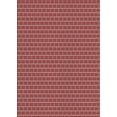 thumbnail image 1 of Ahgly Company Machine Washable Indoor Rectangle Transitional Pink Coral Pink Area Rugs, 2' x 4', 1 of 7