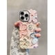 thumbnail image 5 of Funda de teléfono láser con purpurina de flores de lujo para iPhone 16 Pro Max, 15, 14 Plus, 13, 12, 11, Diamante suave, cubierta de protección de lente a prueba de golpes, 5 of 5