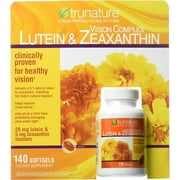 Trunature Vision Complex Lutein and Zeaxanthin MegaSize 3Pack (140 Count Each )