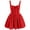 Red, variant on IDOPIP Corset Dresses for Women Spaghetti Strap Flare Summer Midi Dress Lace Lace Bustier Sundress