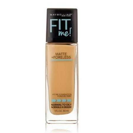 Maybelline New York Fit Me! Matte + Poreless Foundation, Soft Tan [228 ...