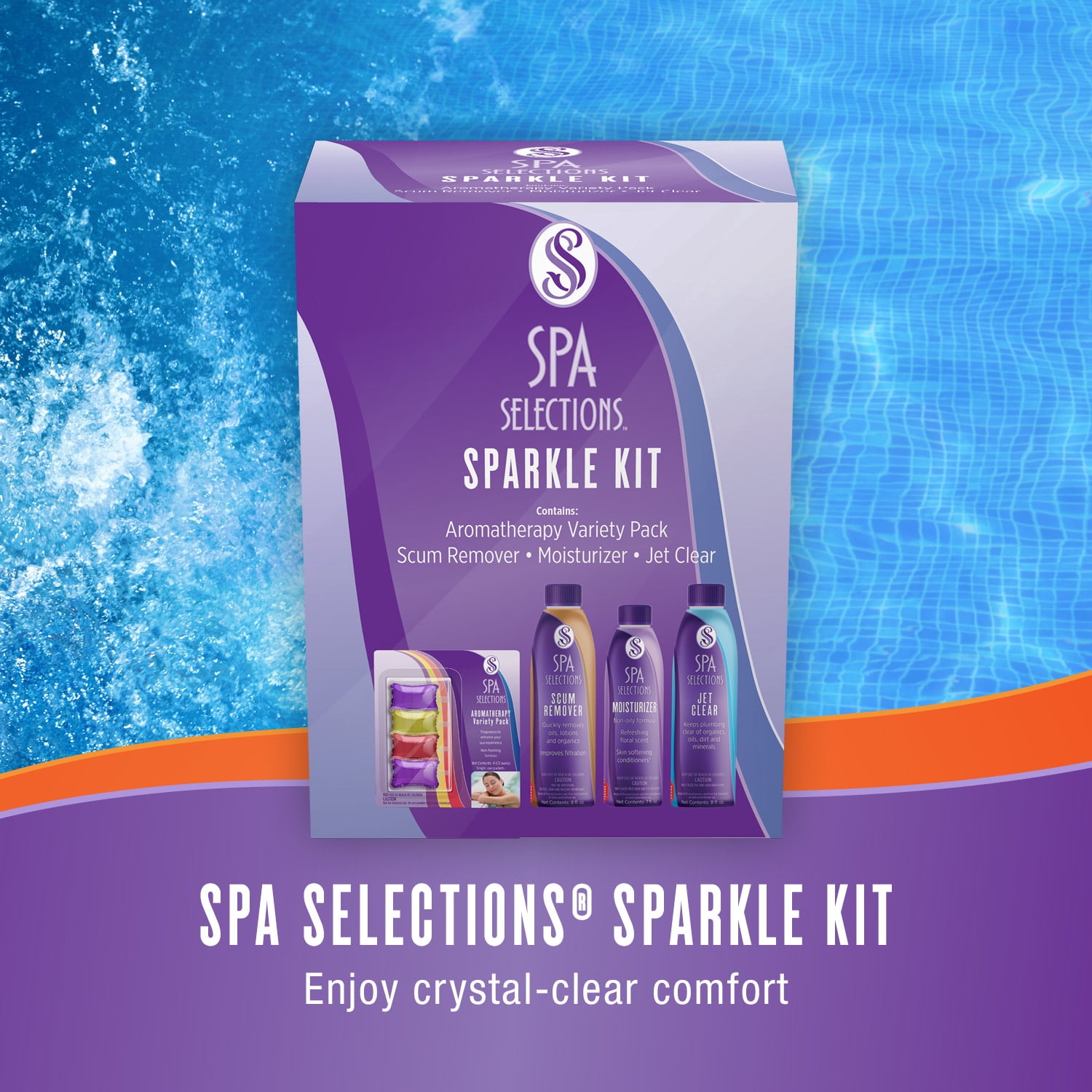 Spa Selections Chlorinating Granules for Spas and Hot Tubs, 1 lb